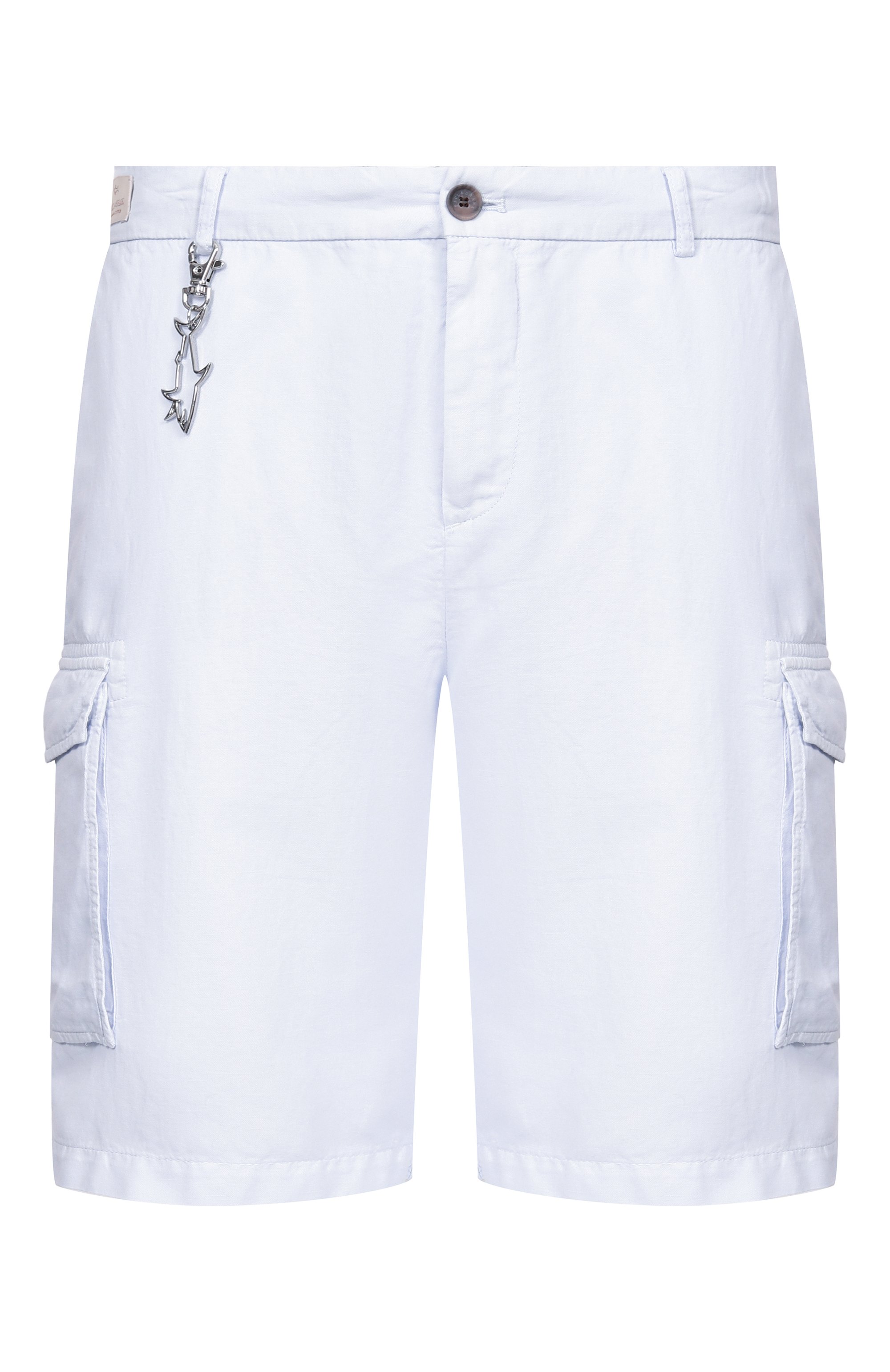 Шорты из хлопка и льна PAUL&SHARK, арт. 26414035, фото 1