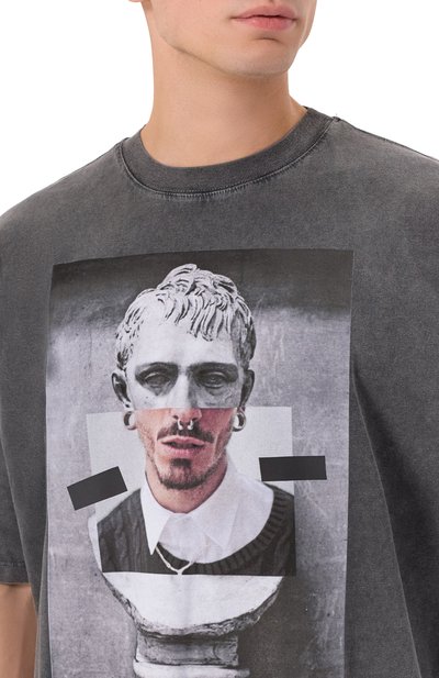 Хлопковая футболка DIEGO VENTURINO, арт. DVTS0NSP, фото 5