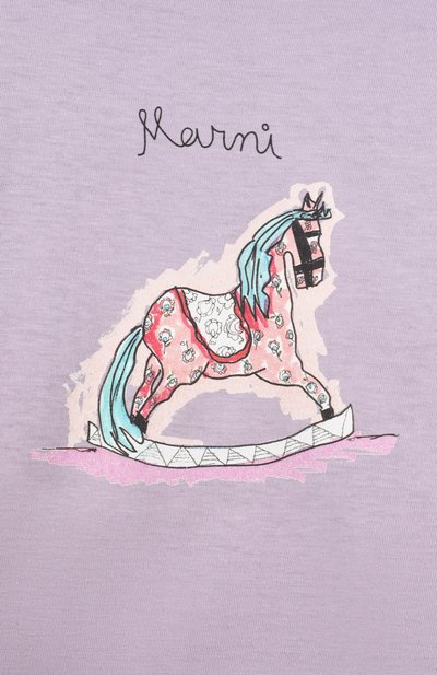 Хлопковая футболка MARNI, арт. M01623/M00RF, фото 3