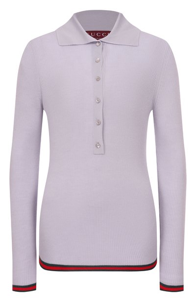 Женское поло из кашемира и шелка GUCCI, арт. 810315/XKD8J