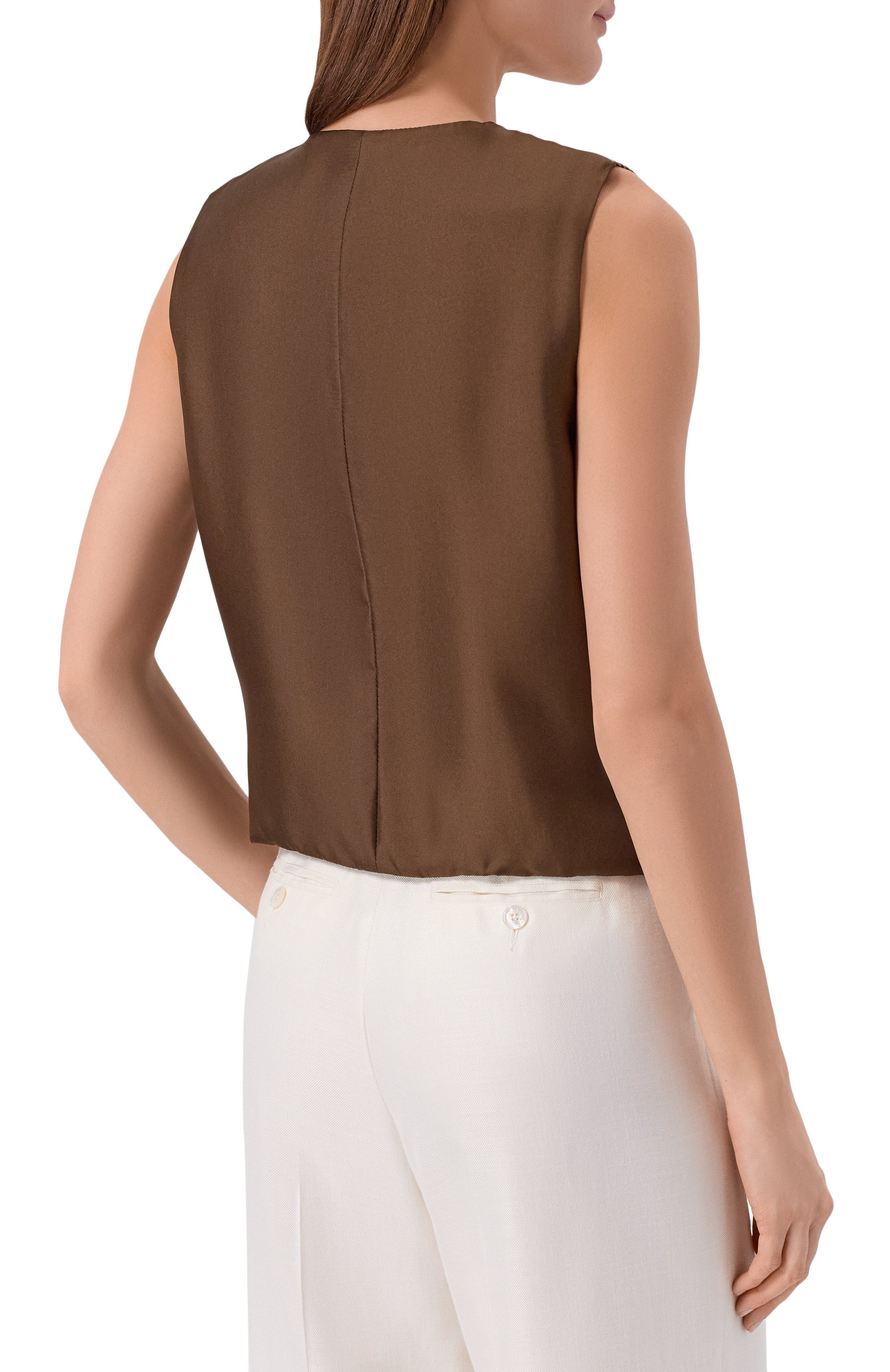 Хлопковый жилет LORO PIANA, арт. FA04098, фото 4