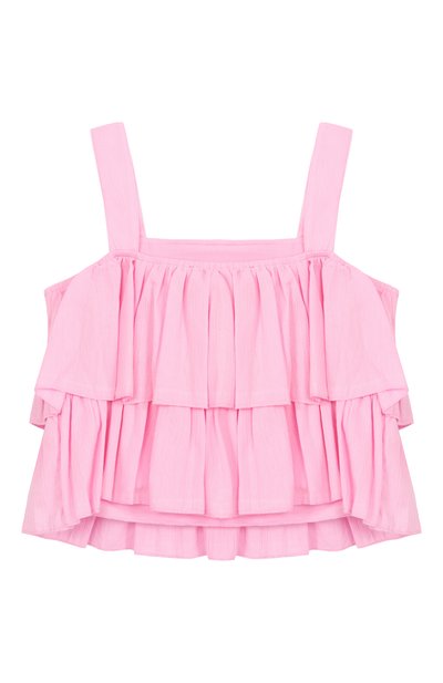 Хлопковый топ BALMAIN, арт. BY5A12, фото 2