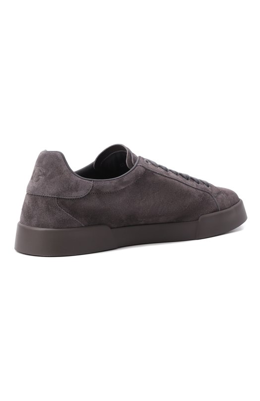 Замшевые кеды Strobel Portofino Light Dolce & Gabbana CS2324/A9T67 Серый  CS2324/A9T67 Фото 5