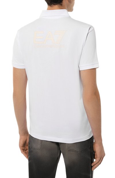 Хлопковое поло EA7, арт. 6DPF16/PJVQZ/L, фото 4