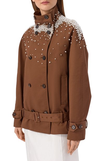 Хлопковый тренч GIUSEPPE DI MORABITO, арт. 06SSB0366R 16501A, фото 3