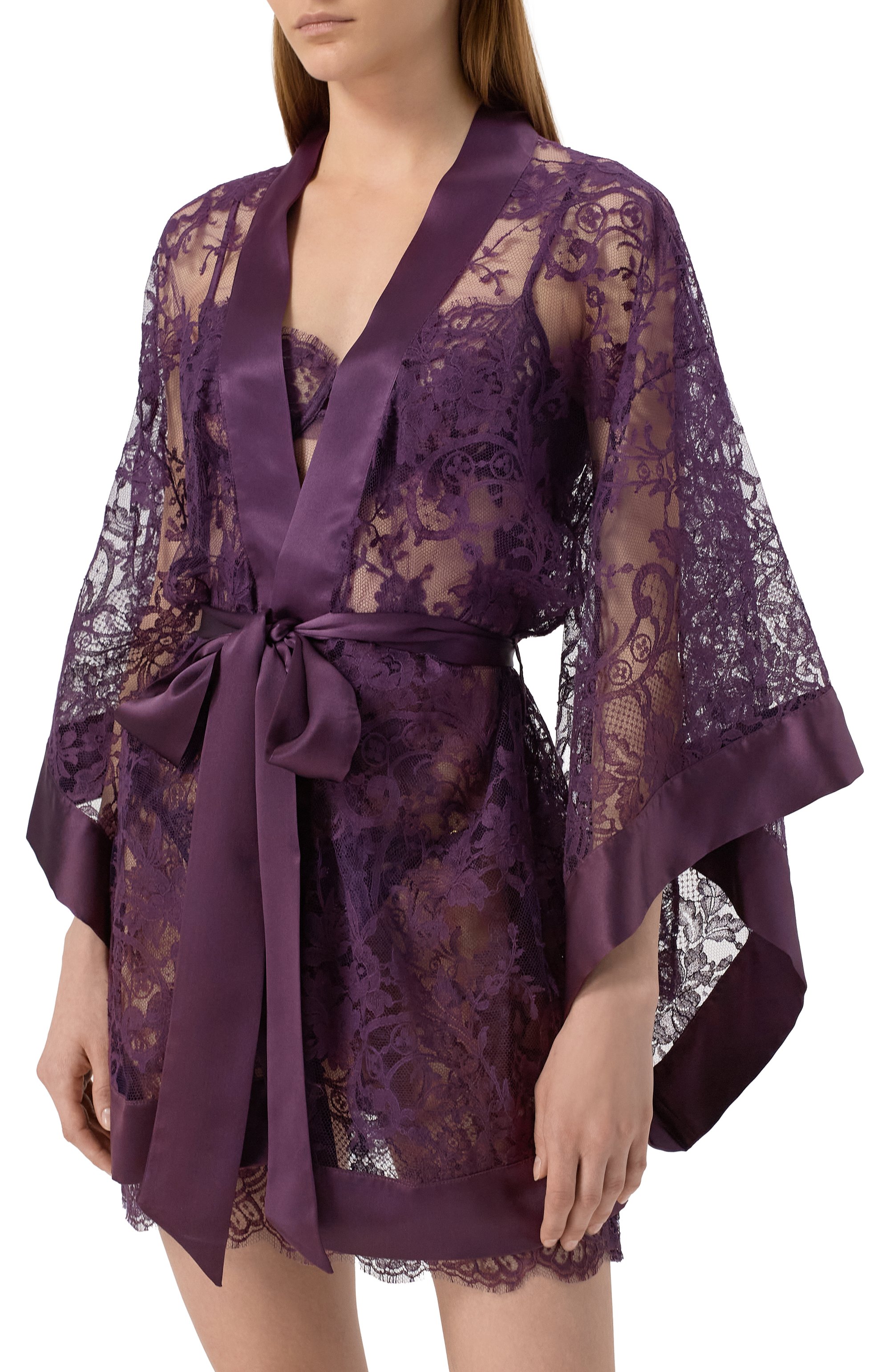 Хлопковый халат KIKI DE MONTPARNASSE, арт. C001RB009, фото 3