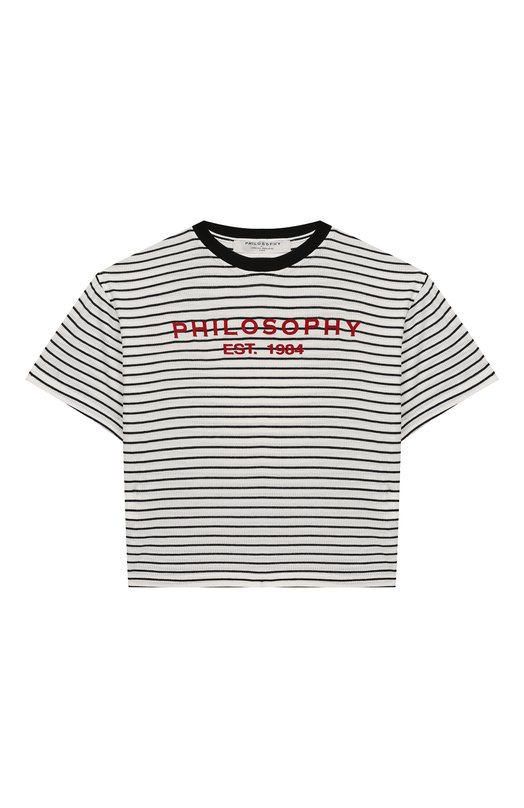 

Топ из вискозы Philosophy di Lorenzo Serafini Kids, Белый