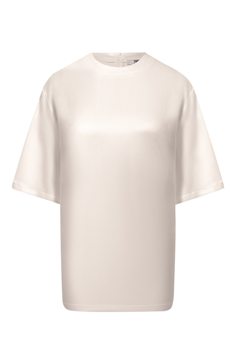 Шелковая блузка BORNE BOURGEOIS молочного цвета по цене 40200 руб., арт. SW-TS-BO-3027, фото 1 Шелковая блузка BORNE BOURGEOIS, арт. SW-TS-BO-3027, фото 1