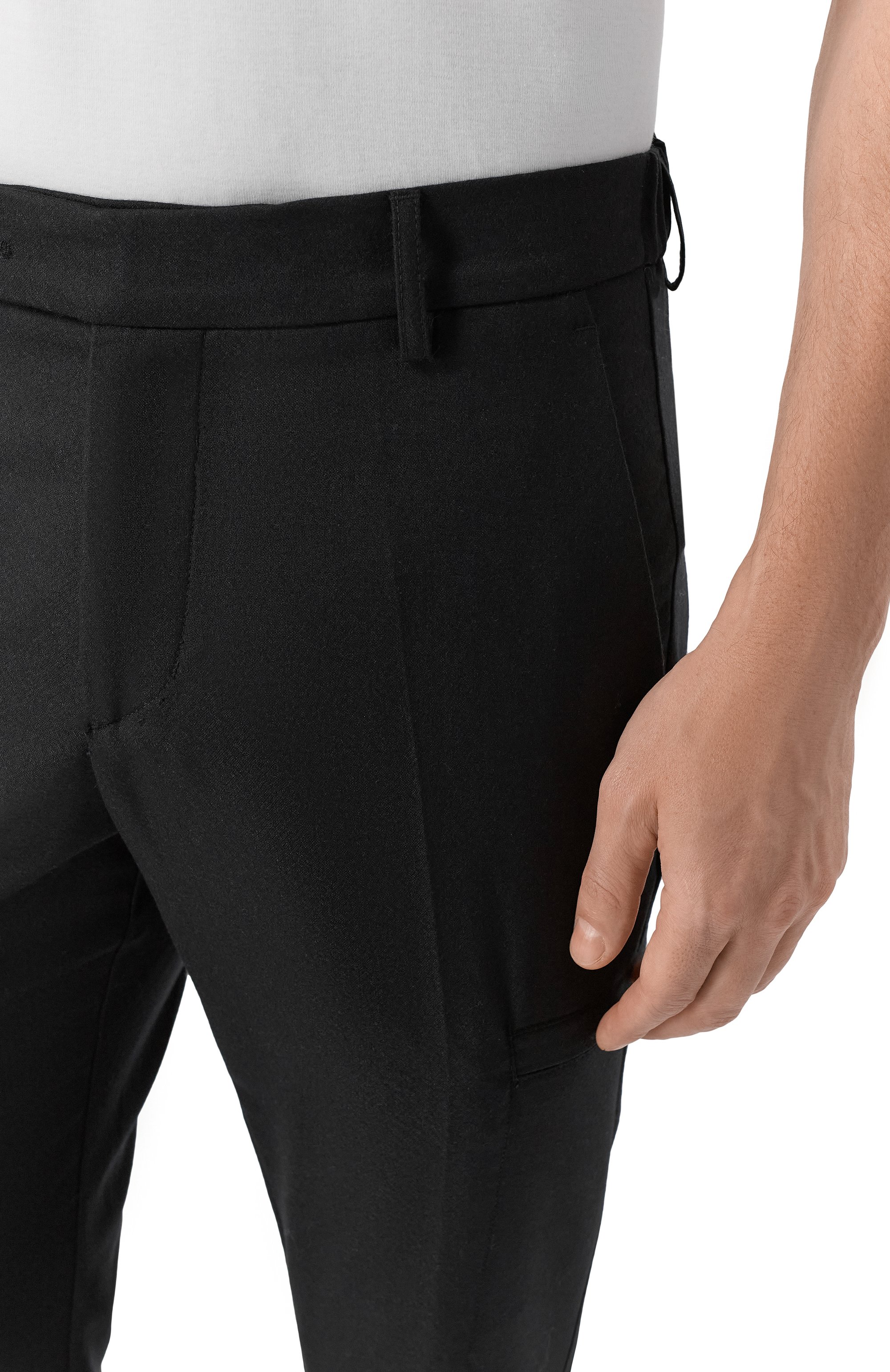 Шерстяные брюки MARCO PESCAROLO, арт. METIS/5215, фото 5