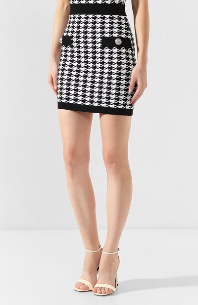 Юбка из вискозы BALMAIN, арт. SF04218/K513, фото 3