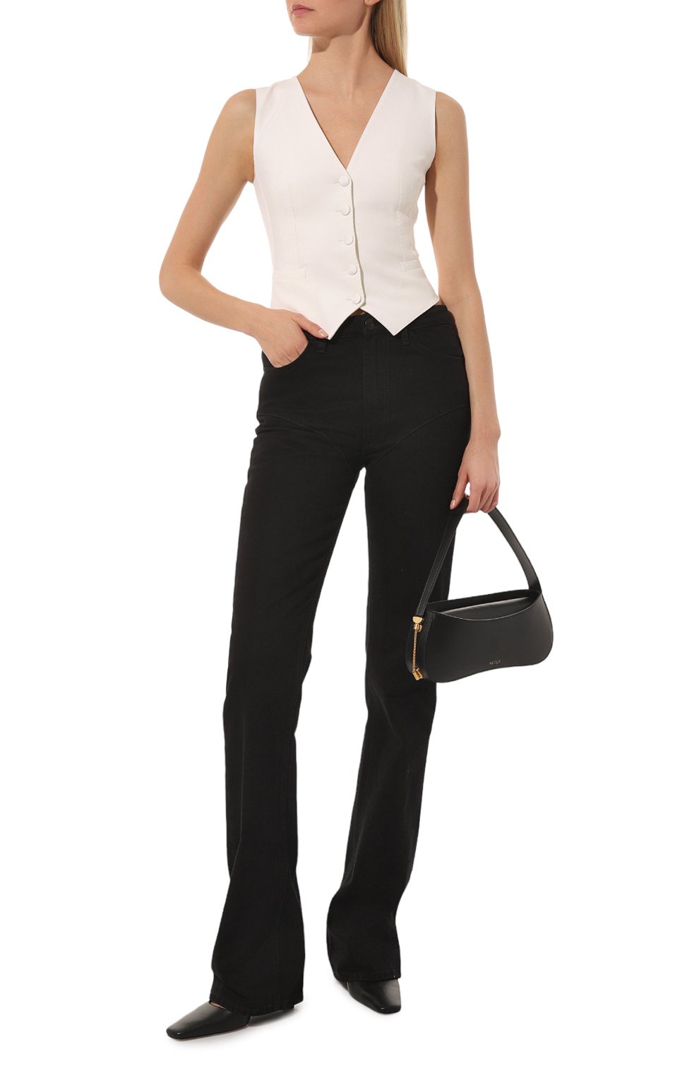 Жилет из шерсти и шелка DOLCE & GABBANA, арт. F79H5T/FUCCS, фото 2