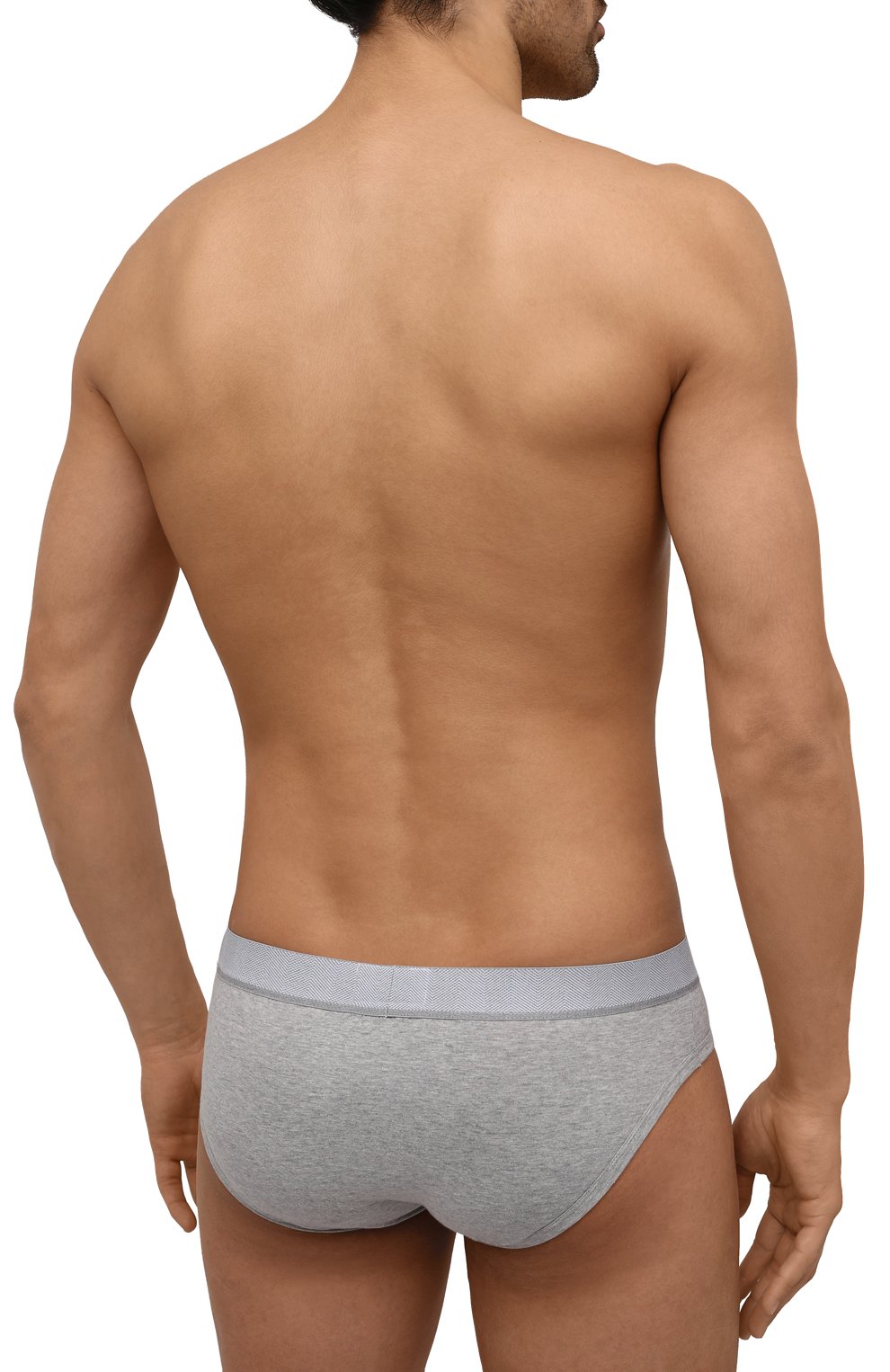 Комплект из двух брифов ZEGNA темно-серого цвета по цене 13300 руб., арт. N2X400080, фото 3 Комплект из двух брифов ZEGNA, арт. N2X400080, фото 3