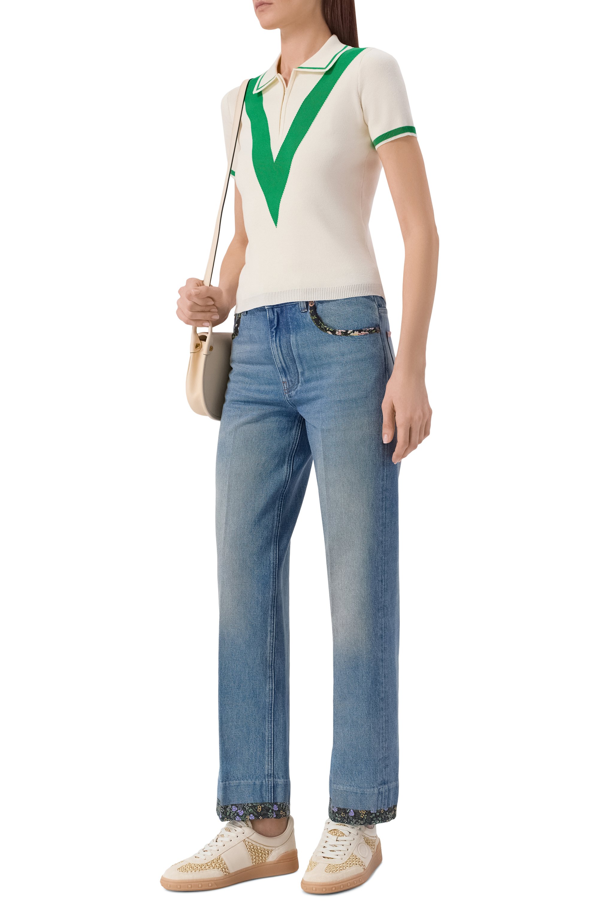 Комбинир ованные кеды upvillage VALENTINO, арт. 8W2S0IL9/DPK, фото 3