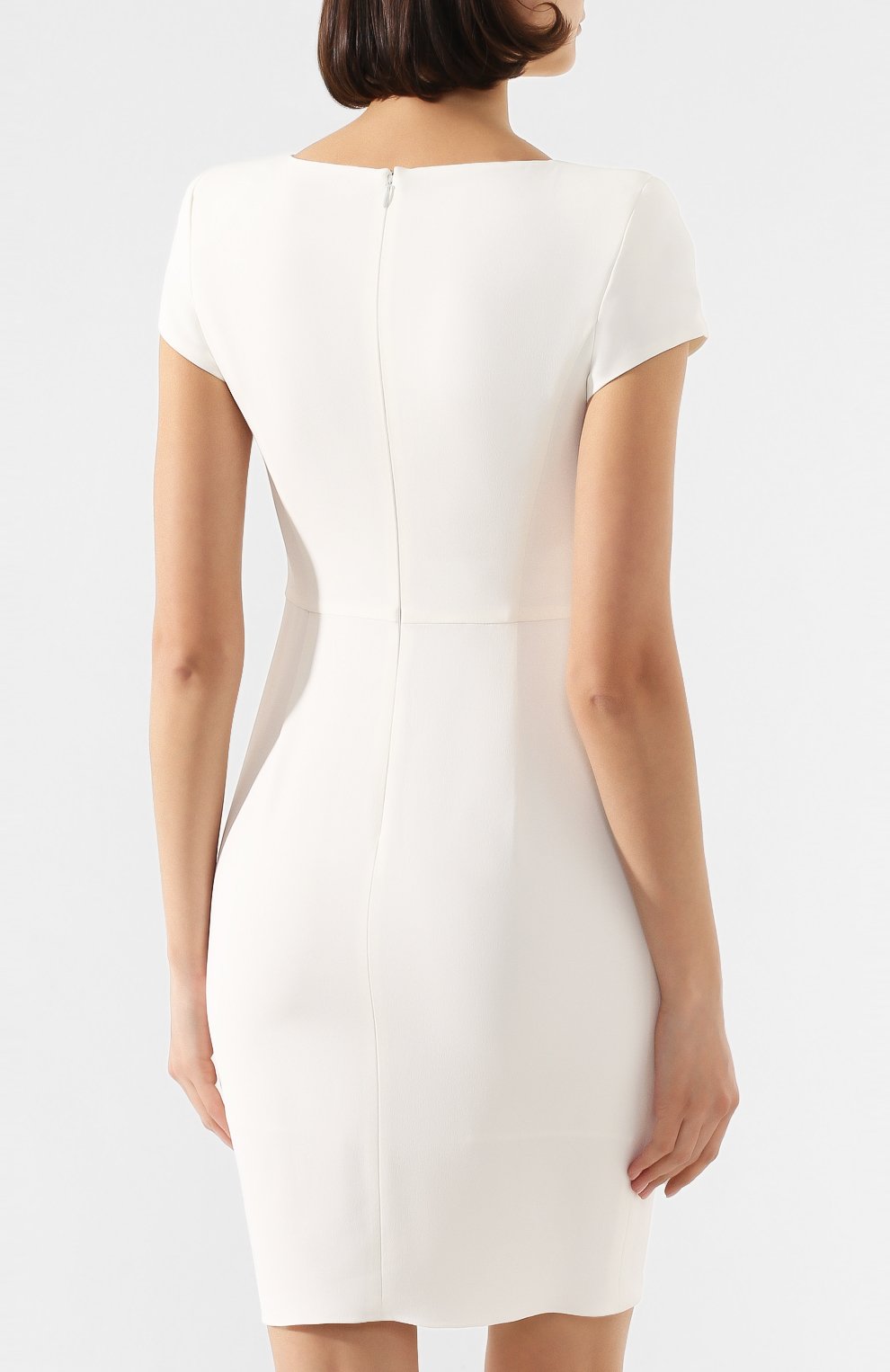 Платье EMPORIO ARMANI белого цвета по цене 59200 руб., арт. 5NA26T/52013, фото 4 Платье EMPORIO ARMANI, арт. 5NA26T/52013, фото 4