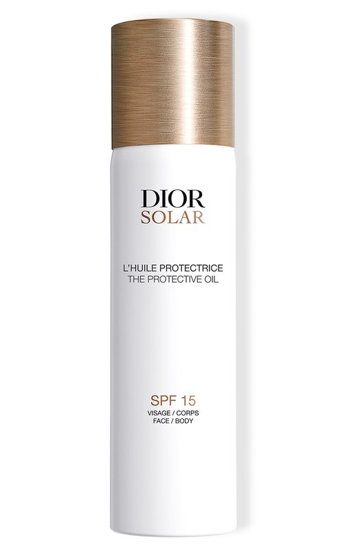 фото Солнцезащитное масло-дымка для лица и тела spf15 dior solar (125ml) dior