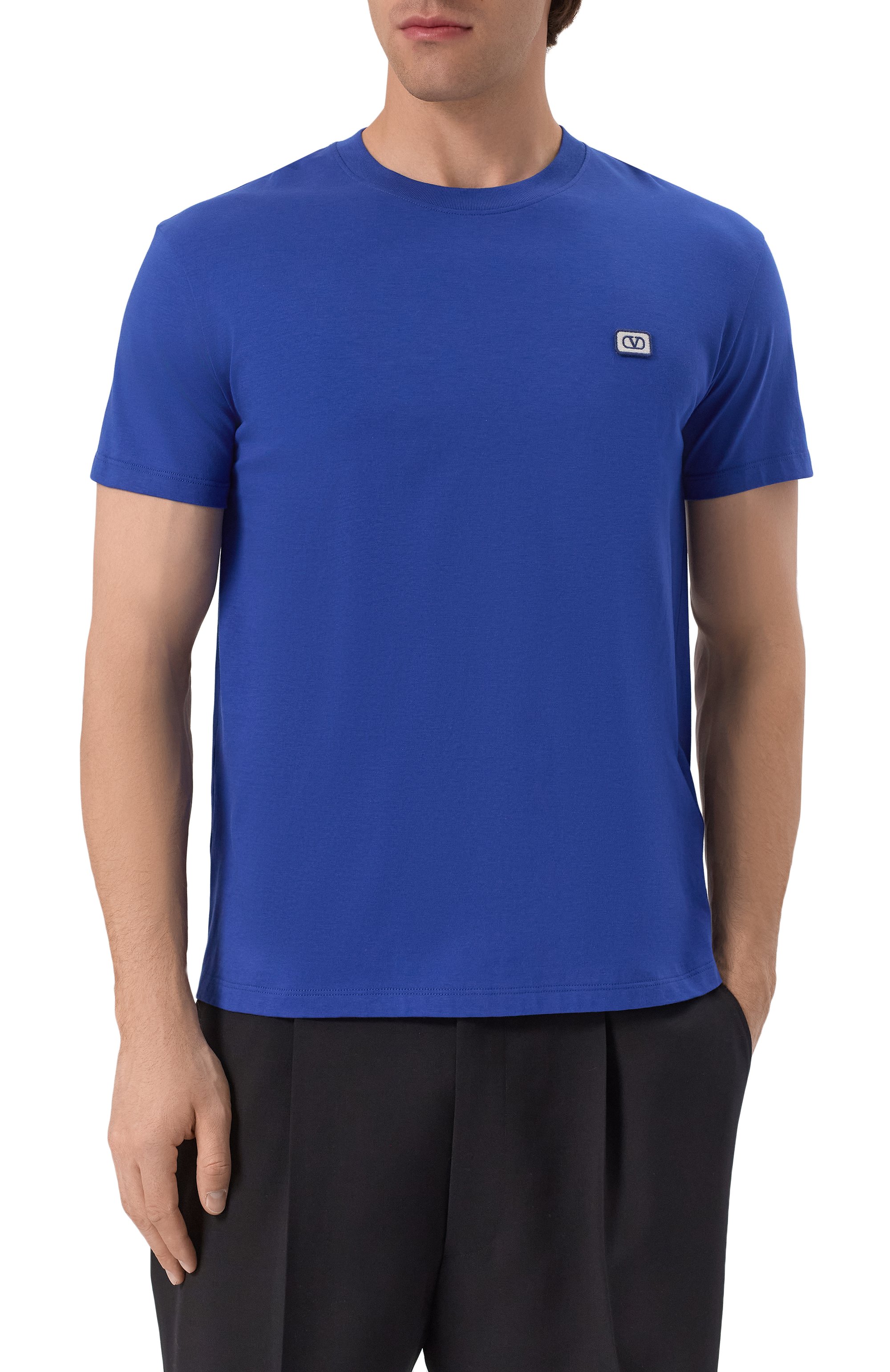 Хлопковая футболка VALENTINO, арт. 6V3MG10V/AQ8, фото 3