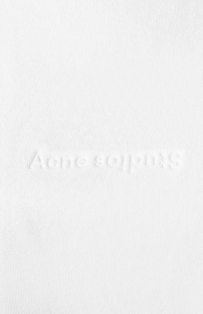 Хлопковая футболка ACNE STUDIOS, арт. AL0054, фото 5