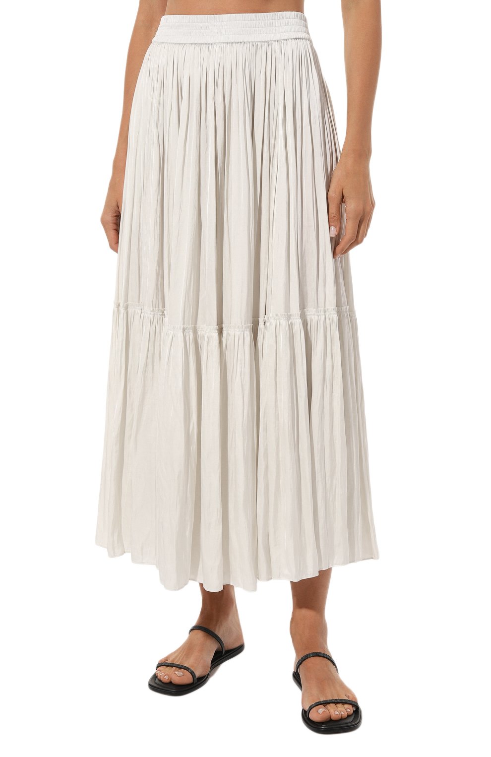 Плиссированная юбка BARBARA BUI, арт. B1513BEI, фото 3