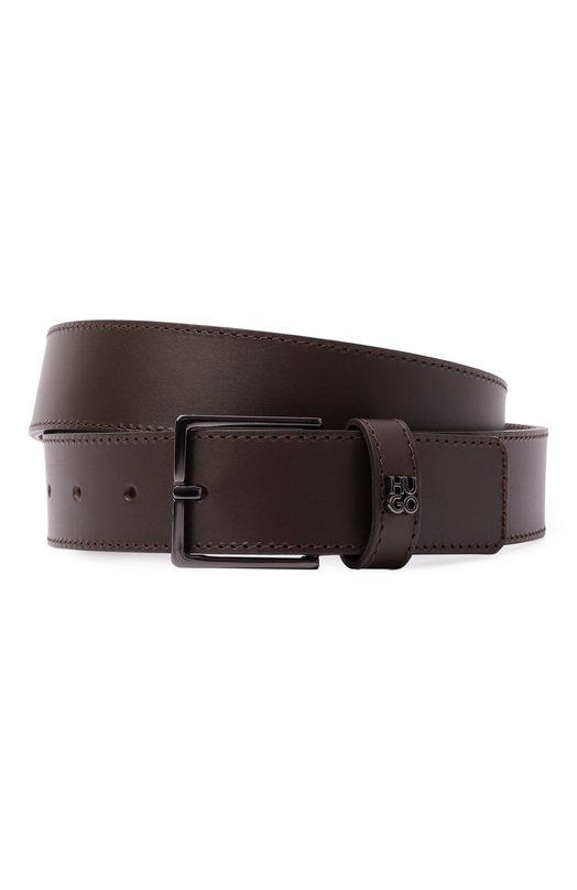 Кожаный ремень HUGO 50537026 Коричневый 50537026