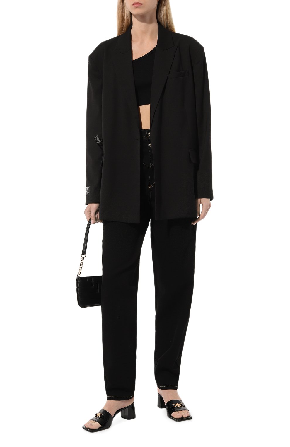 Кожаные мюли medusa'95 VERSACE, арт. 1013004/D2VE, фото 2