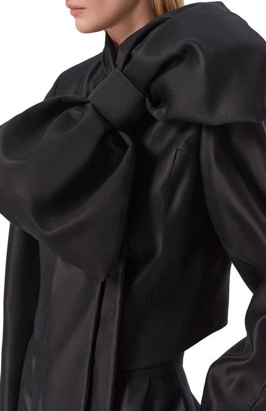 Жакет из вискозы и шелка Pervert PE26/JA01/60-04 Чёрный  PE26/JA01/60-04 Фото 5