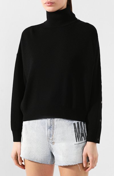 Шерстяной свитер ALEXANDERWANG.T черного цвета по цене 38350 руб., арт. 4KC1201053, фото 3 Шерстяной свитер ALEXANDERWANG.T, арт. 4KC1201053, фото 3