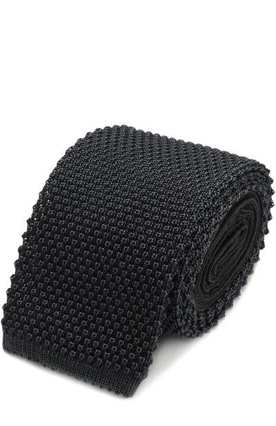 Шелковый вязаный галстук ZEGNA, арт. Z9F931GG, фото 1