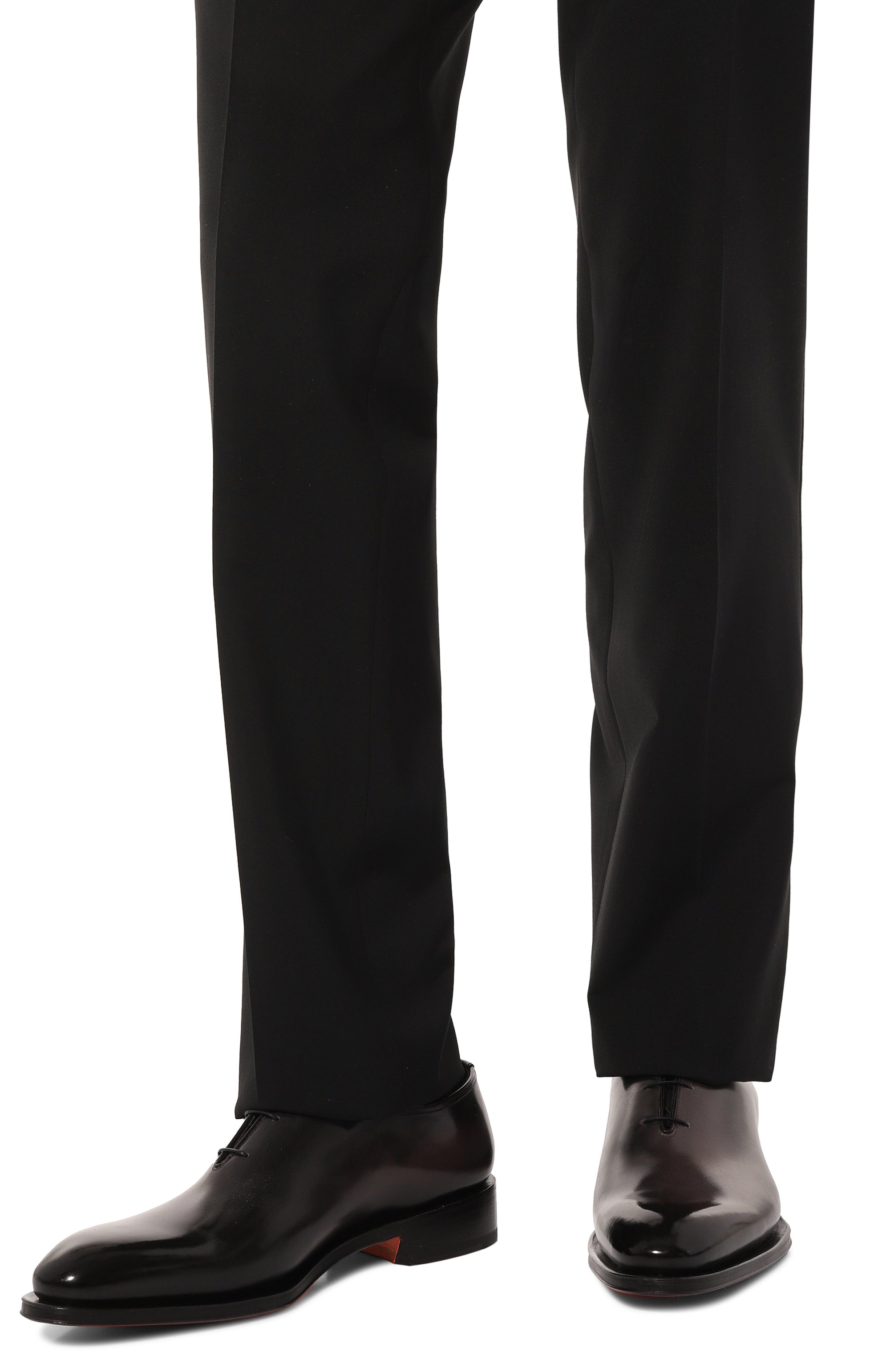 Кожаные оксфорды carter SANTONI, арт. MCCG16229MC8HSC2C36, фото 3