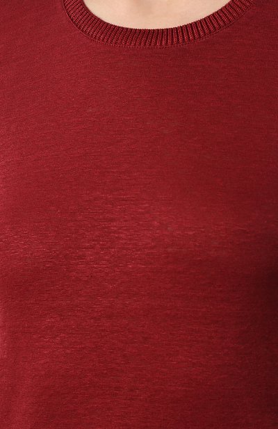Льняная футболка LORO PIANA, арт. FAD5396, фото 5