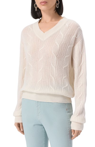 Пуловер из кашемира и шелка KITON, арт. D5973401, фото 3