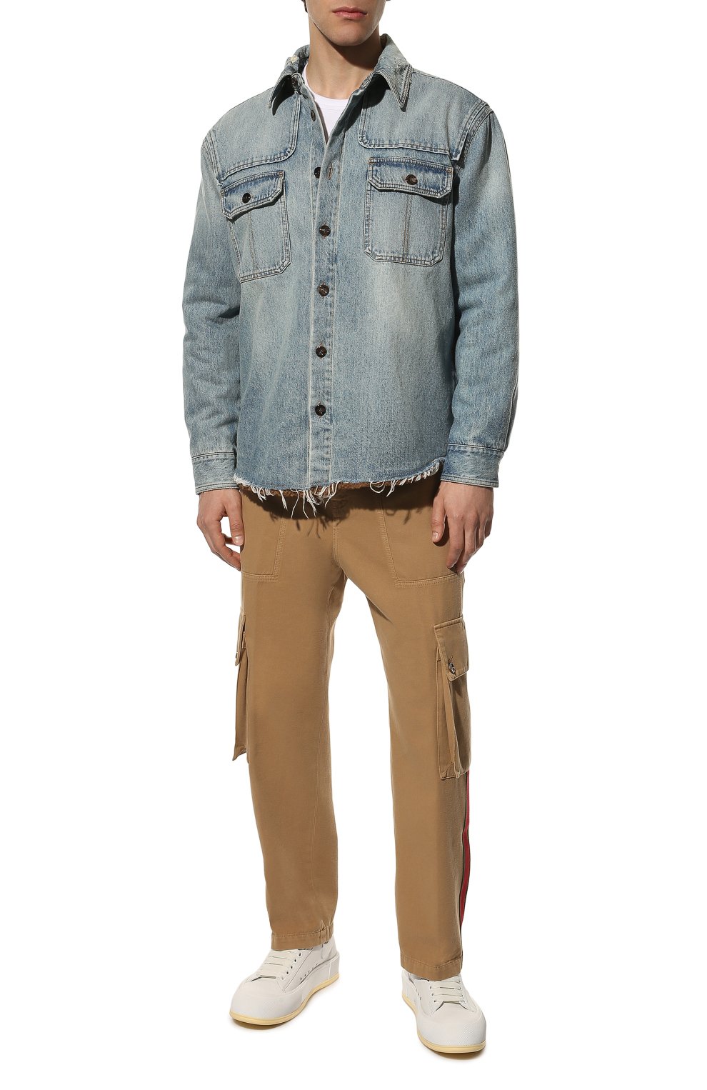 Джинсовая куртка-рубашка GUCCI, арт. 667998/XDBRP, фото 2