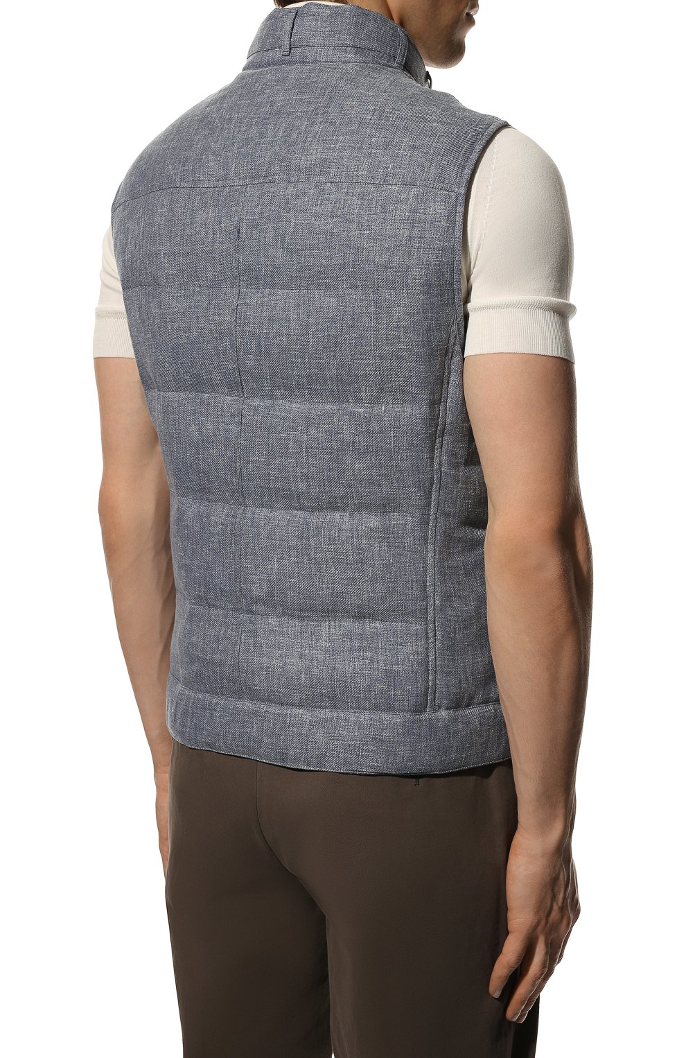 Пуховый жилет BRUNELLO CUCINELLI, арт. MD4951283, фото 4