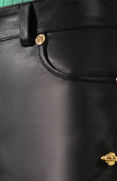 Кожаные шорты VERSACE, арт. A85742/A233389, фото 5