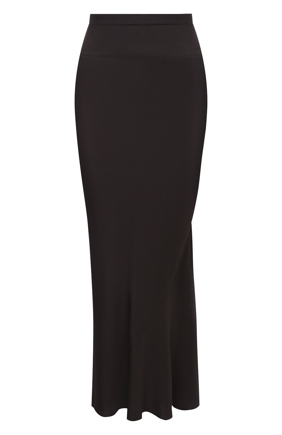 Юбка RICK OWENS серого цвета по цене 55450 руб., арт. RP20F2334/CC, фото 1 Юбка RICK OWENS, арт. RP20F2334/CC, фото 1