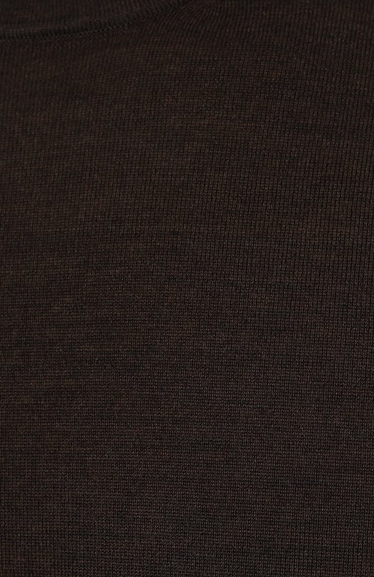 Шерстяной джемпер Corneliani 94M525-9425126 Коричневый  94M525-9425126 Фото 5
