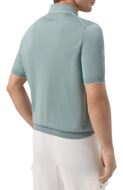 Шелковое поло STEFANO RICCI, арт. K616452P31/F26117, фото 4