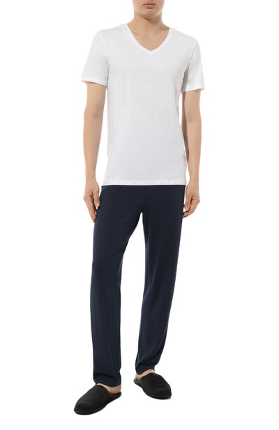 Хлопковая футболка HANRO, арт. 073089., фото 2