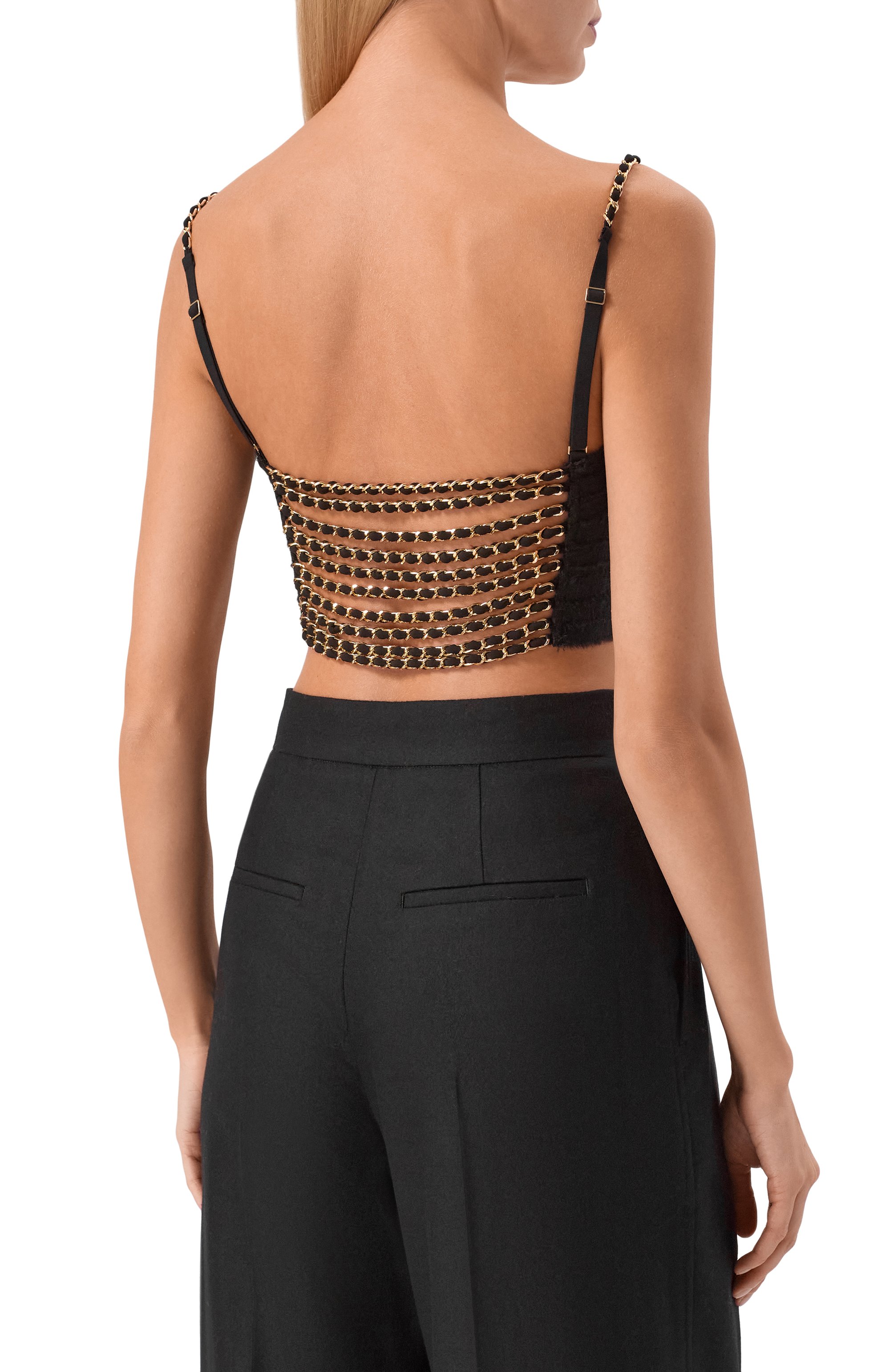 Топ LIVY черного цвета по цене 48210 руб., арт. 655095205, фото 4 Топ LIVY, арт. 655095205, фото 4