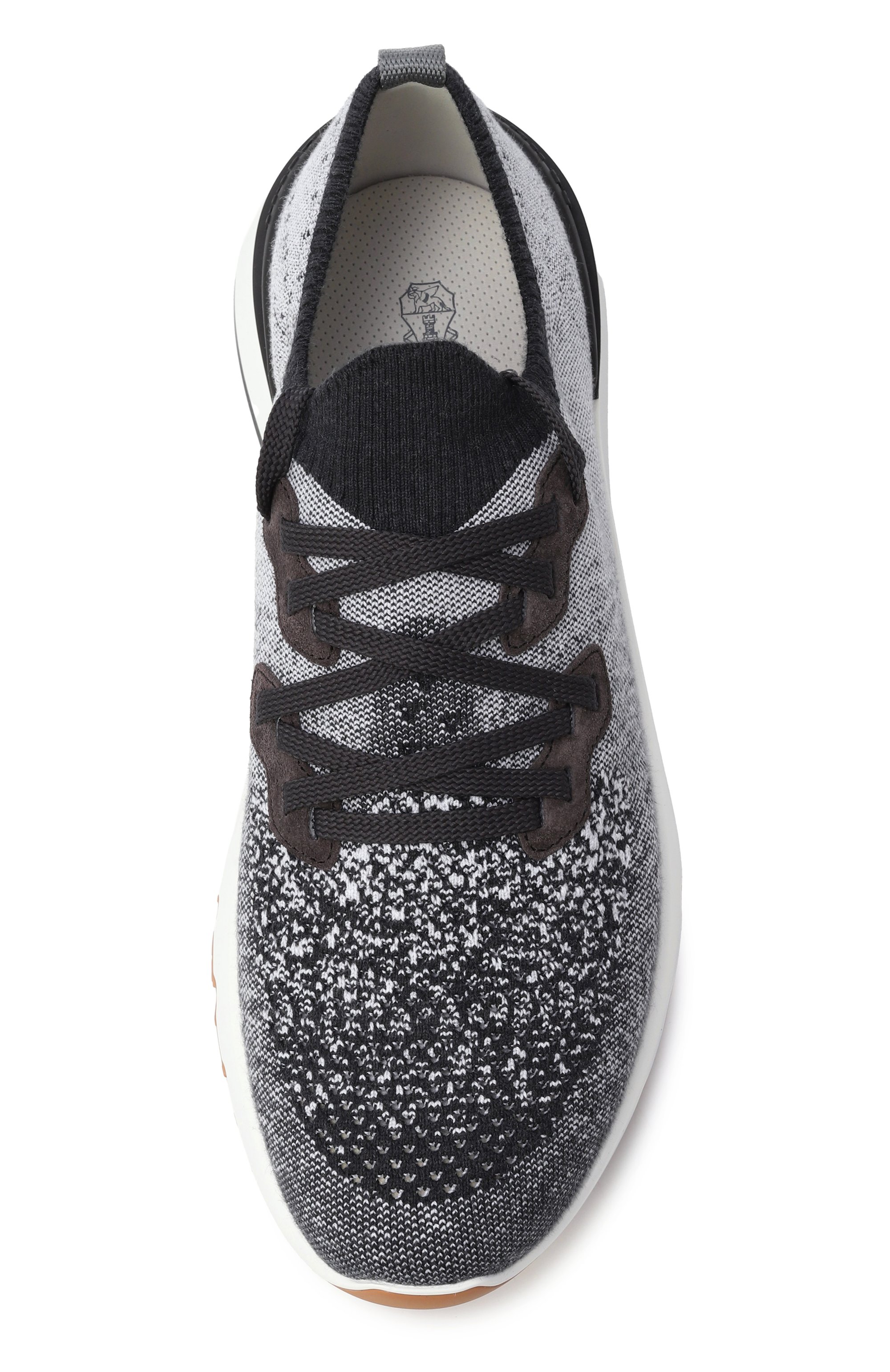 Текстильные кроссовки BRUNELLO CUCINELLI, арт. MZUKIS0250, фото 6