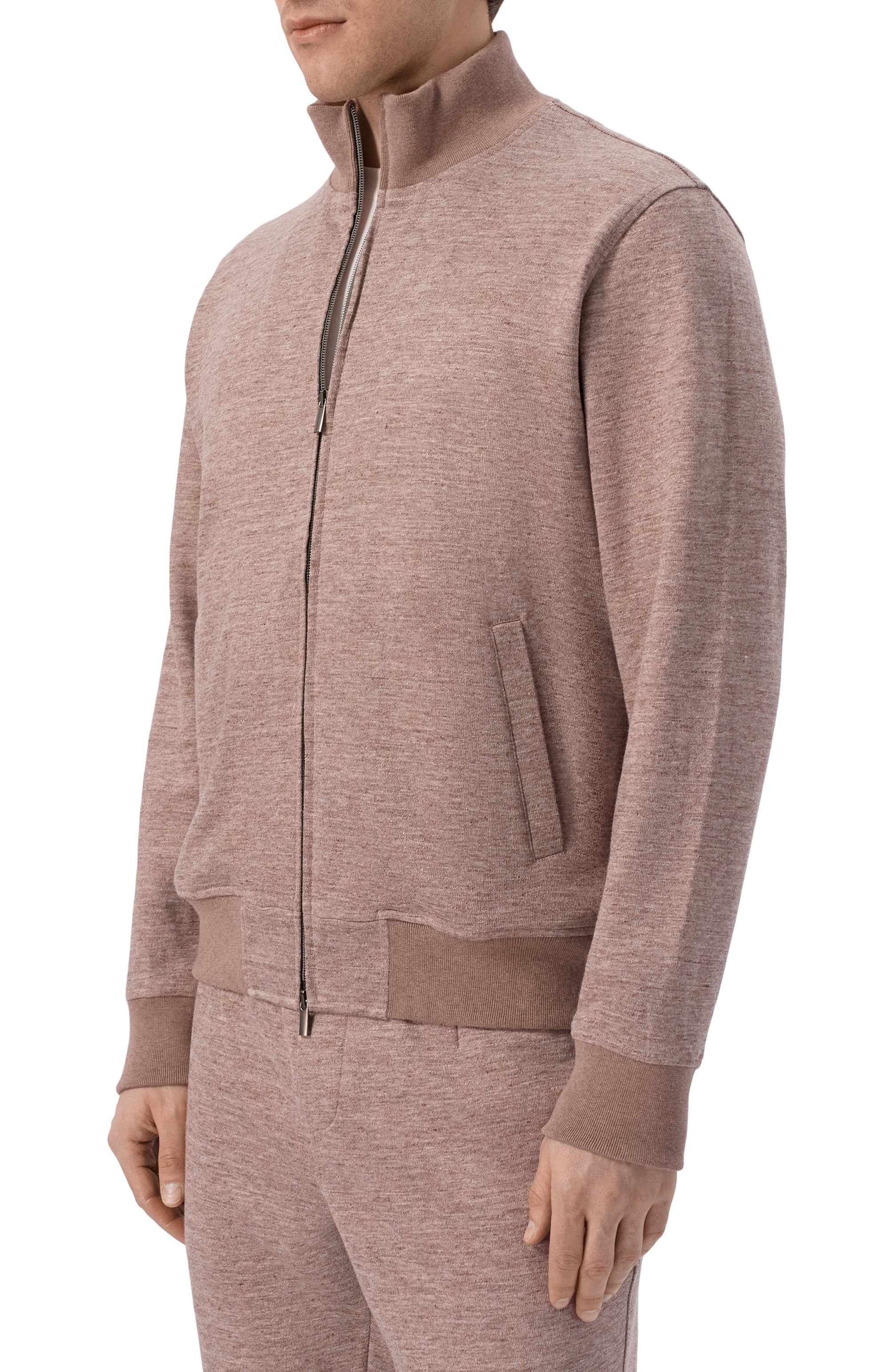 Толстовка изо льна и хлопка ANDREA CAMPAGNA, арт. 20M466.ZQ00.CAMP., фото 3