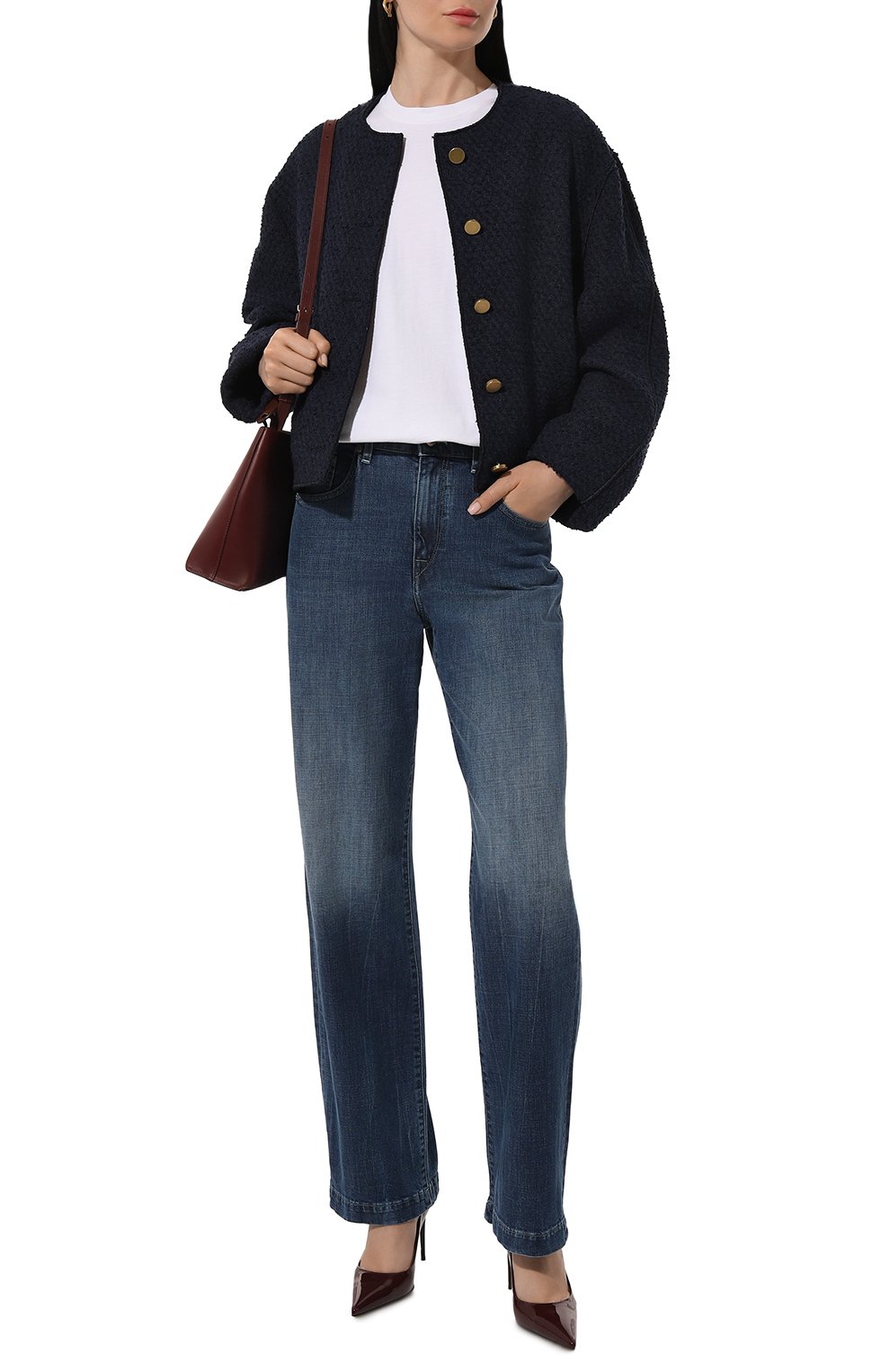 Хлопковая футболка TOTEME, арт. 232-5043-786, фото 2