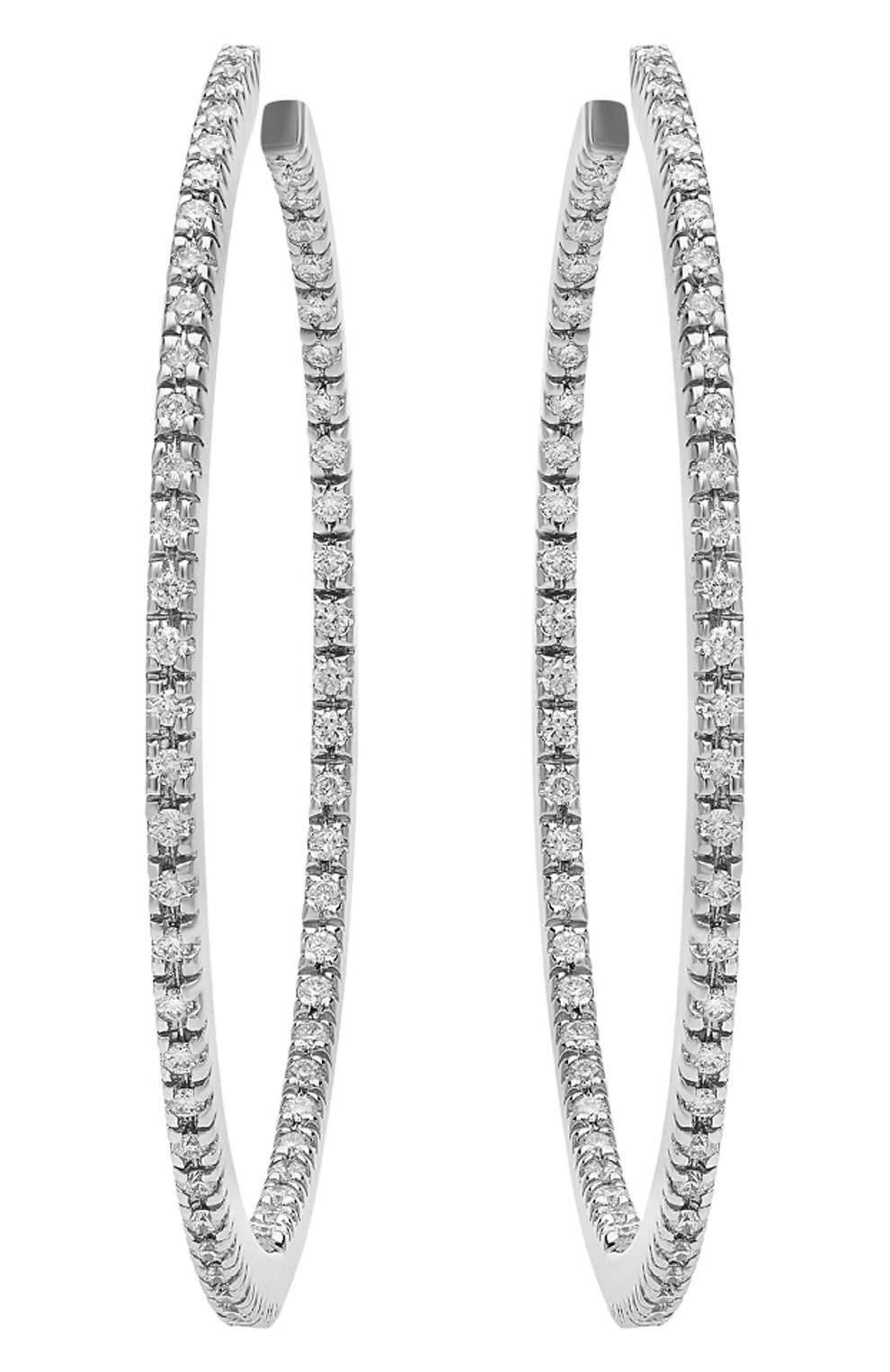 Серьги MERCURY бесцветного цвета по цене 638000 руб., арт. ME4118/WG/HP0.30, фото 1 Серьги MERCURY, арт. ME4118/WG/HP0.30, фото 1