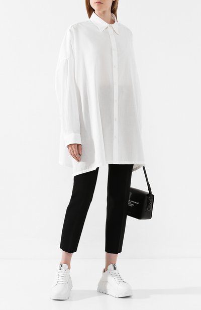 Хлопковая рубашка YOHJI YAMAMOTO, арт. YJ-B03-030, фото 2