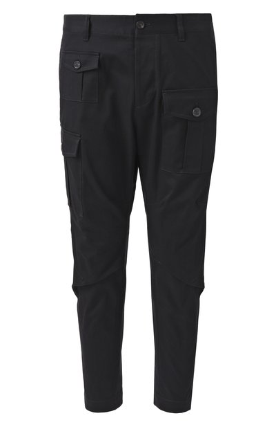 Мужские хлопковые брюки-карго DSQUARED2, арт. S74KB0909
