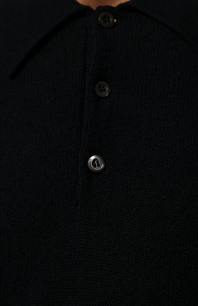 Кашемировое поло PRADA темно-синего цвета по цене 200000 руб., арт. UMB302-1Z7D-F0008-221, фото 5 Кашемировое поло PRADA, арт. UMB302-1Z7D-F0008-221, фото 5