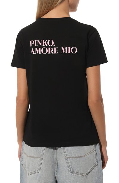 Хлопковая футболка PINKO, арт. 100789/A10C, фото 4