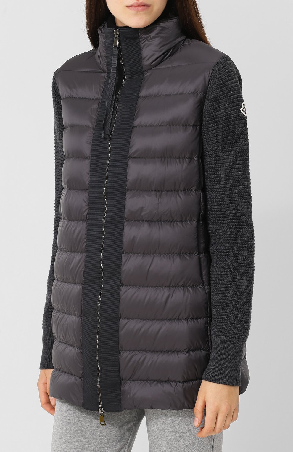 Пуховая куртка с воротником-стойкой MONCLER, арт. D2-093-94905-00-98124, фото 3