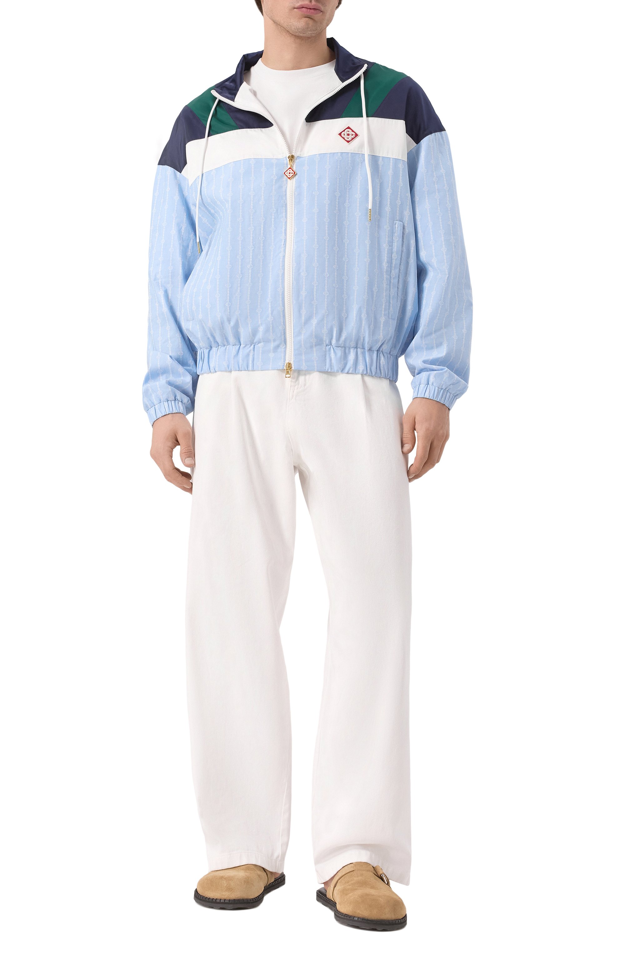 Хлопковая куртка CASABLANCA, арт. MS25-JK-342-01, фото 2