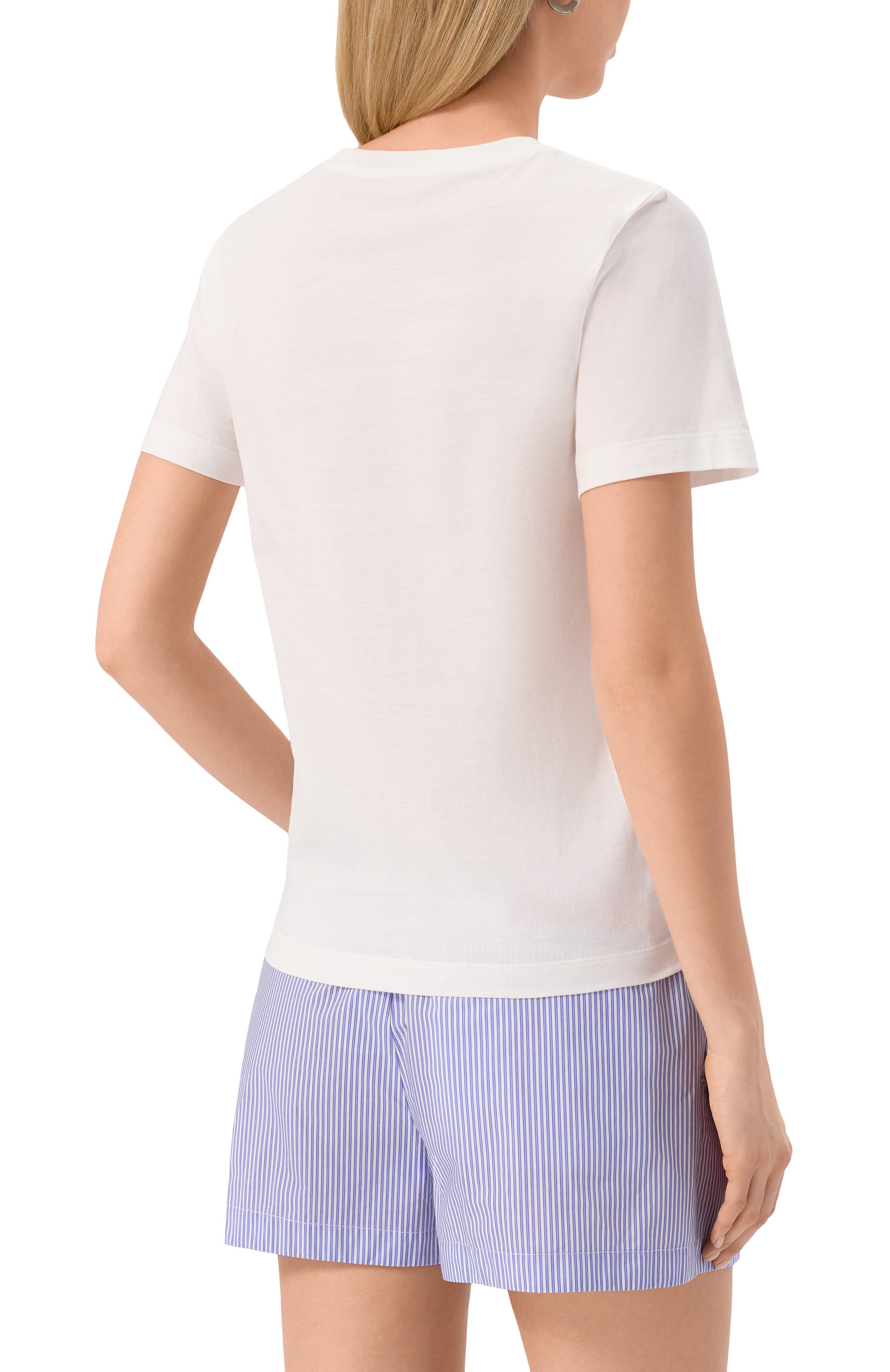 Хлопковая футболка MARNI, арт. THJE0293S1/UTC446, фото 4