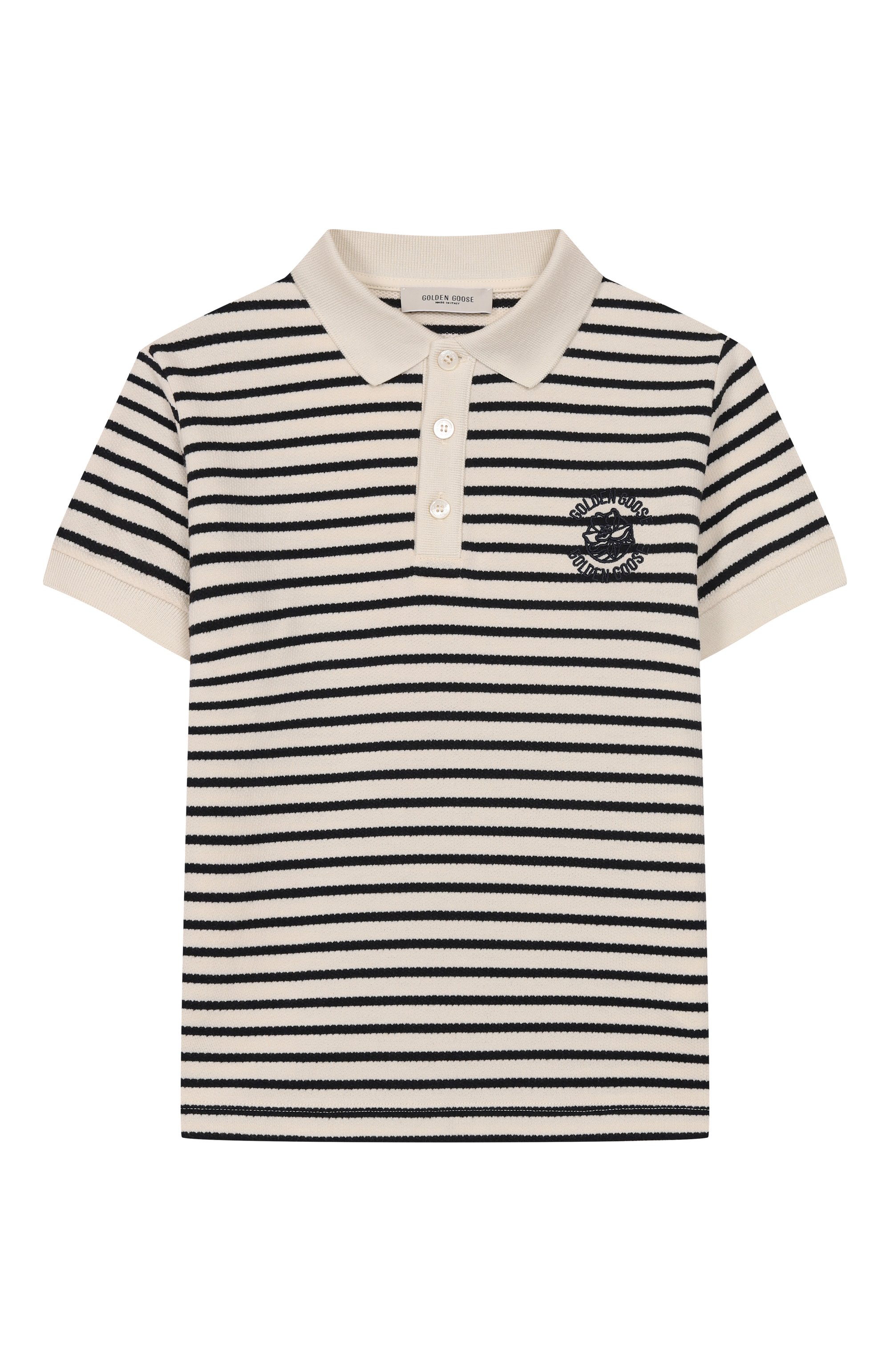 Хлопковое поло GOLDEN GOOSE DELUXE BRAND, арт. GKP02055.P002235, фото 1